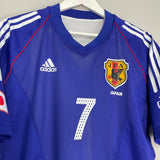 Shop 2002/04 JAPAN NAKATA #7 *PLAYER ISSUE* HOME SHIRT (L) ADIDAS, classic football shirts, vintage football shirts & retro soccer jerseys at Cult Kits