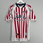 Shop 2002/04 JUNIOR FC HOME SHIRT (XL) ZODIUM, classic football shirts, vintage football shirts & retro soccer jerseys at Cult Kits