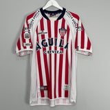 Shop 2002/04 JUNIOR FC HOME SHIRT (XL) ZODIUM, classic football shirts, vintage football shirts & retro soccer jerseys at Cult Kits