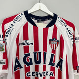 Shop 2002/04 JUNIOR FC HOME SHIRT (XL) ZODIUM, classic football shirts, vintage football shirts & retro soccer jerseys at Cult Kits