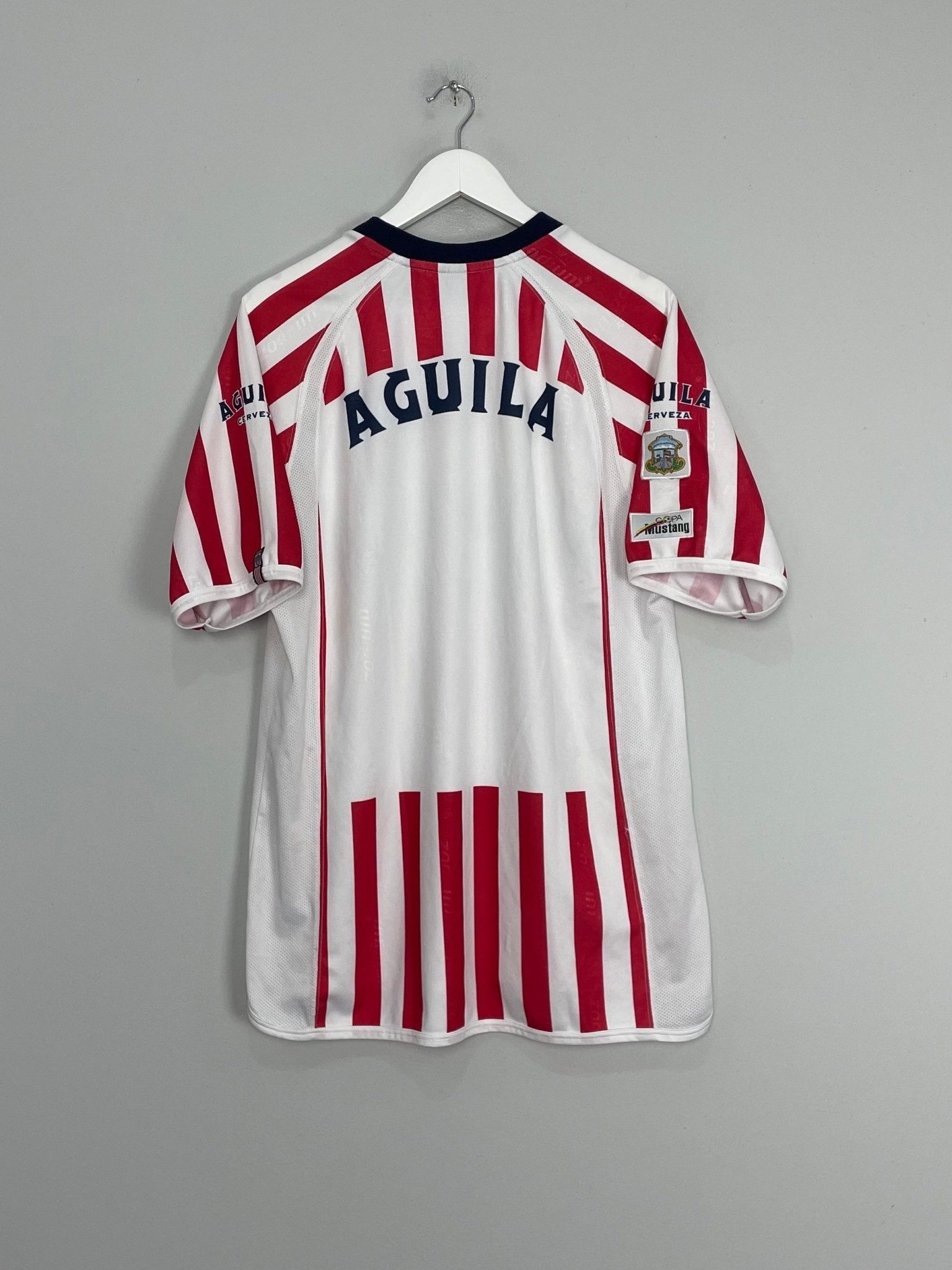Shop 2002/04 JUNIOR FC HOME SHIRT (XL) ZODIUM, classic football shirts, vintage football shirts & retro soccer jerseys at Cult Kits