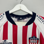 Shop 2002/04 JUNIOR FC HOME SHIRT (XL) ZODIUM, classic football shirts, vintage football shirts & retro soccer jerseys at Cult Kits
