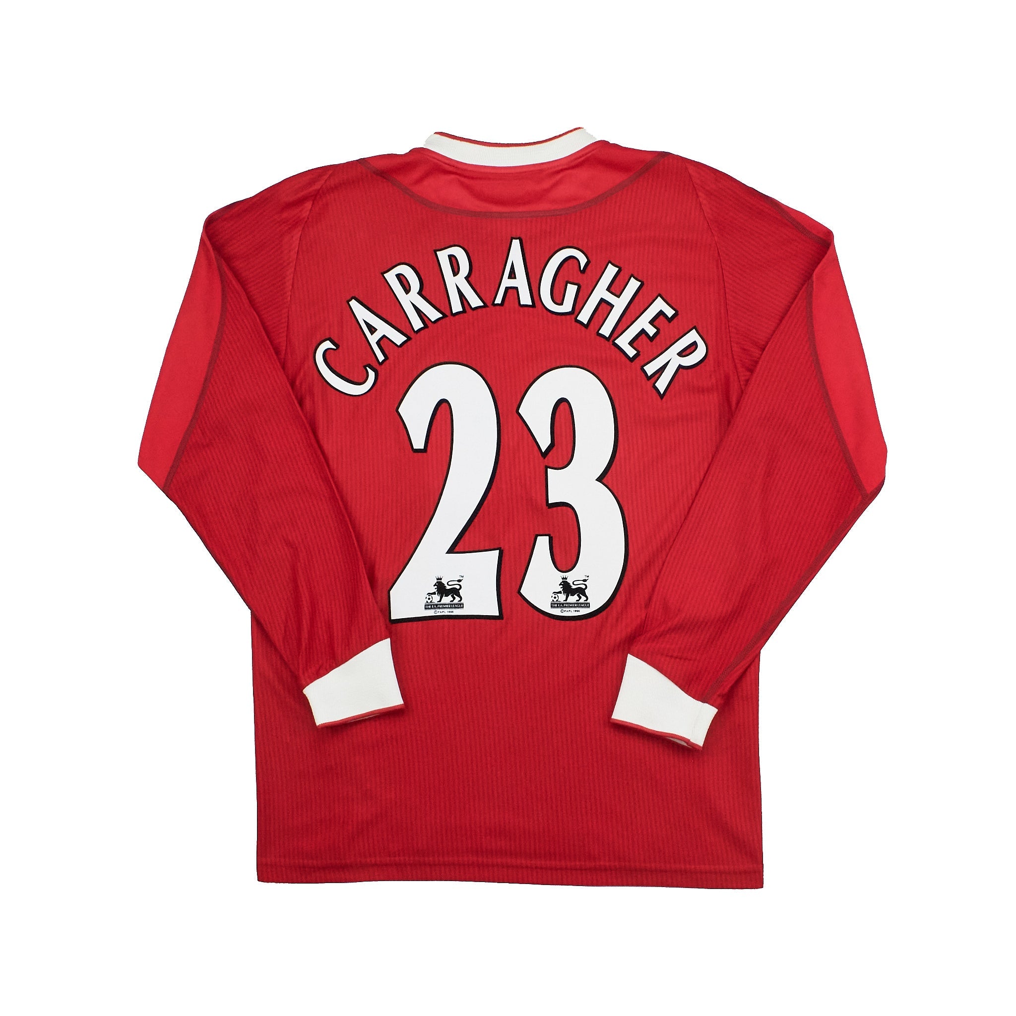 Buy 2002/04 Liverpool Carragher 23 L/S Home Shirt (M) Reebok ~ Free worldwide shipping ~ Authentic Vintage Football Shirts from Cult Kits