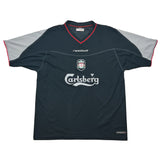 Buy 2002/04 Liverpool Gerrard 17 Away Shirt (L) Reebok ~ Free worldwide shipping available ~ Authentic Vintage Football Shirts from Cult Kits