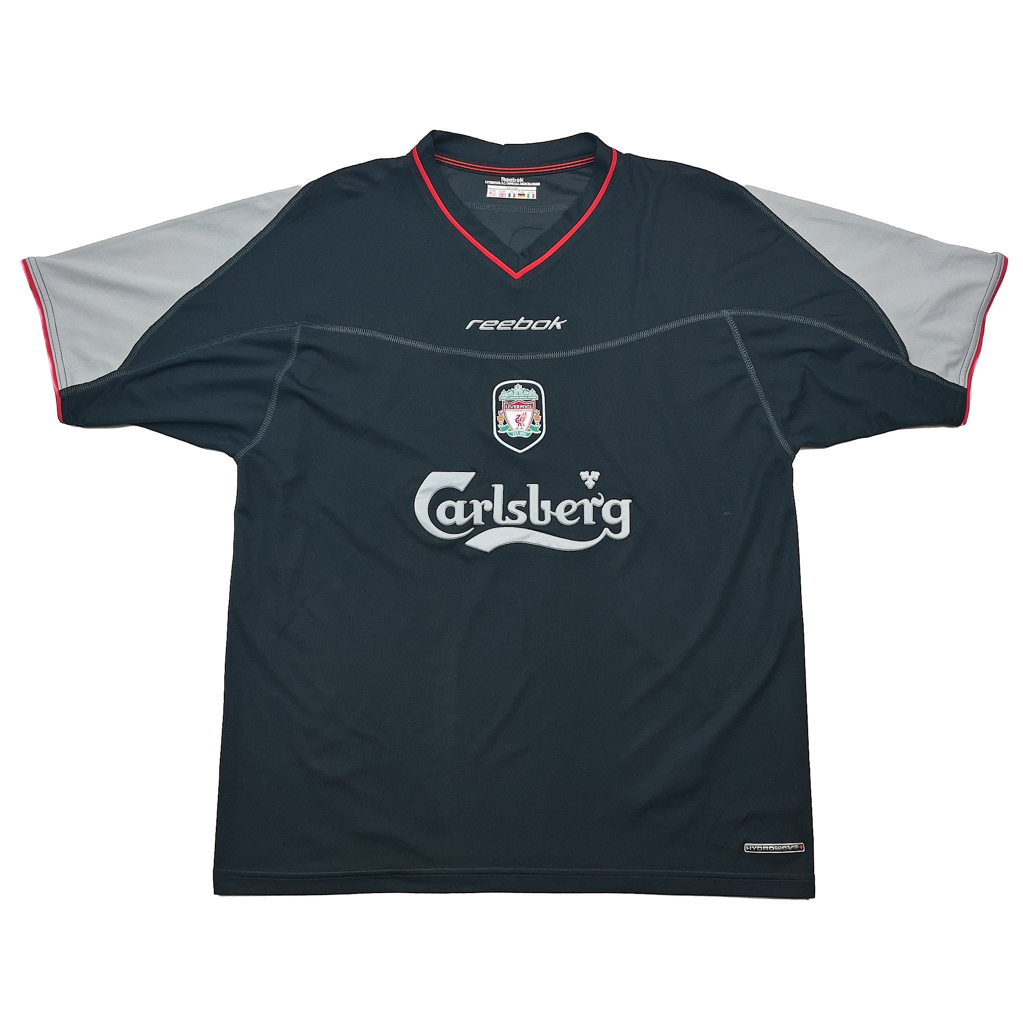 Buy 2002/04 Liverpool Gerrard 17 Away Shirt (L) Reebok ~ Free worldwide shipping available ~ Authentic Vintage Football Shirts from Cult Kits