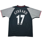 Buy 2002/04 Liverpool Gerrard 17 Away Shirt (L) Reebok ~ Free worldwide shipping available ~ Authentic Vintage Football Shirts from Cult Kits
