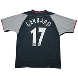 Buy 2002/04 Liverpool Gerrard 17 Away Shirt (L) Reebok ~ Free worldwide shipping available ~ Authentic Vintage Football Shirts from Cult Kits