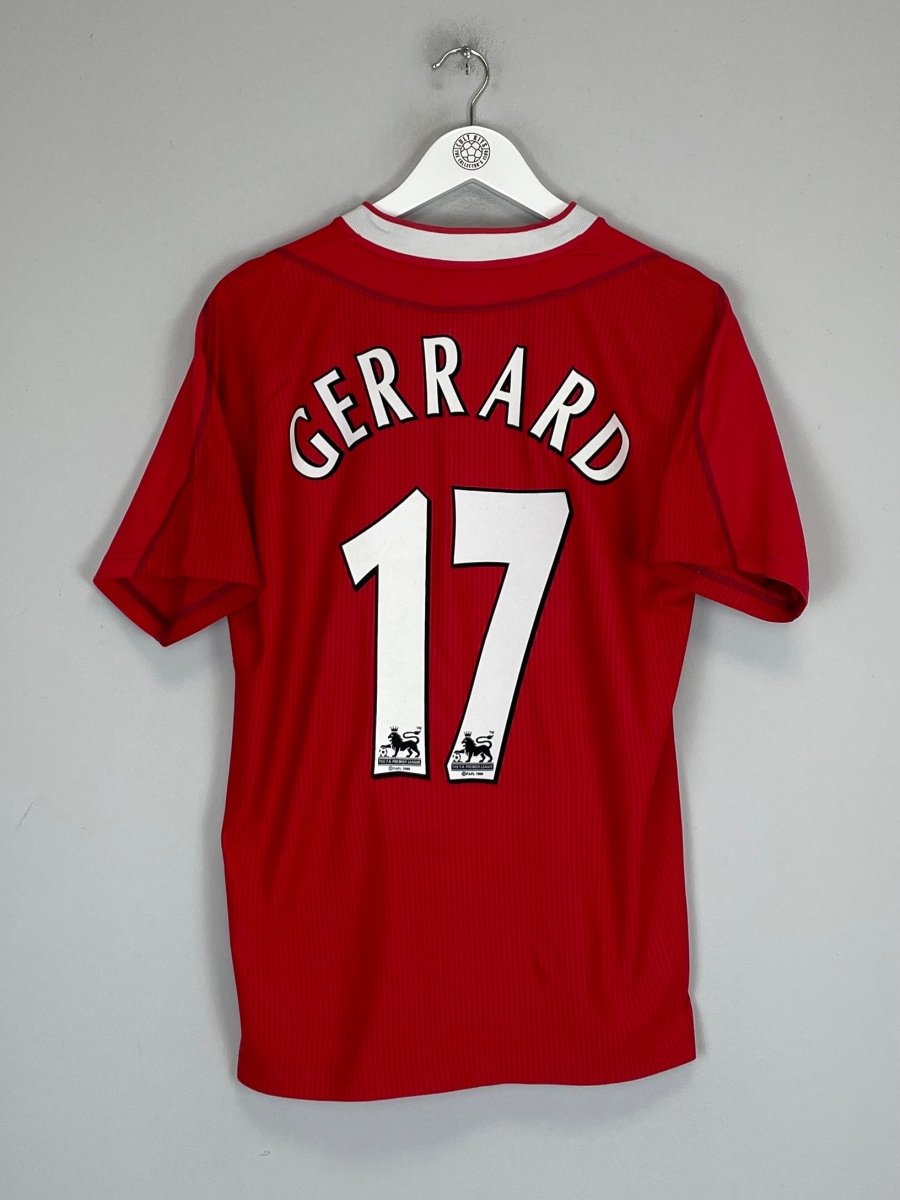 2002/04 LIVERPOOL GERRARD 17 HOME SHIRT (M) REEBOK - Cult Kits - Medium - Buy Vintage Football Shirts, Authentic Retro Football Shirts For Sale, Classic Football Shirts & Soccer Jersey