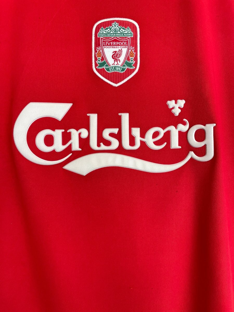 2002/04 LIVERPOOL GERRARD 17 HOME SHIRT (M) REEBOK - Cult Kits - Medium - Buy Vintage Football Shirts, Authentic Retro Football Shirts For Sale, Classic Football Shirts & Soccer Jersey