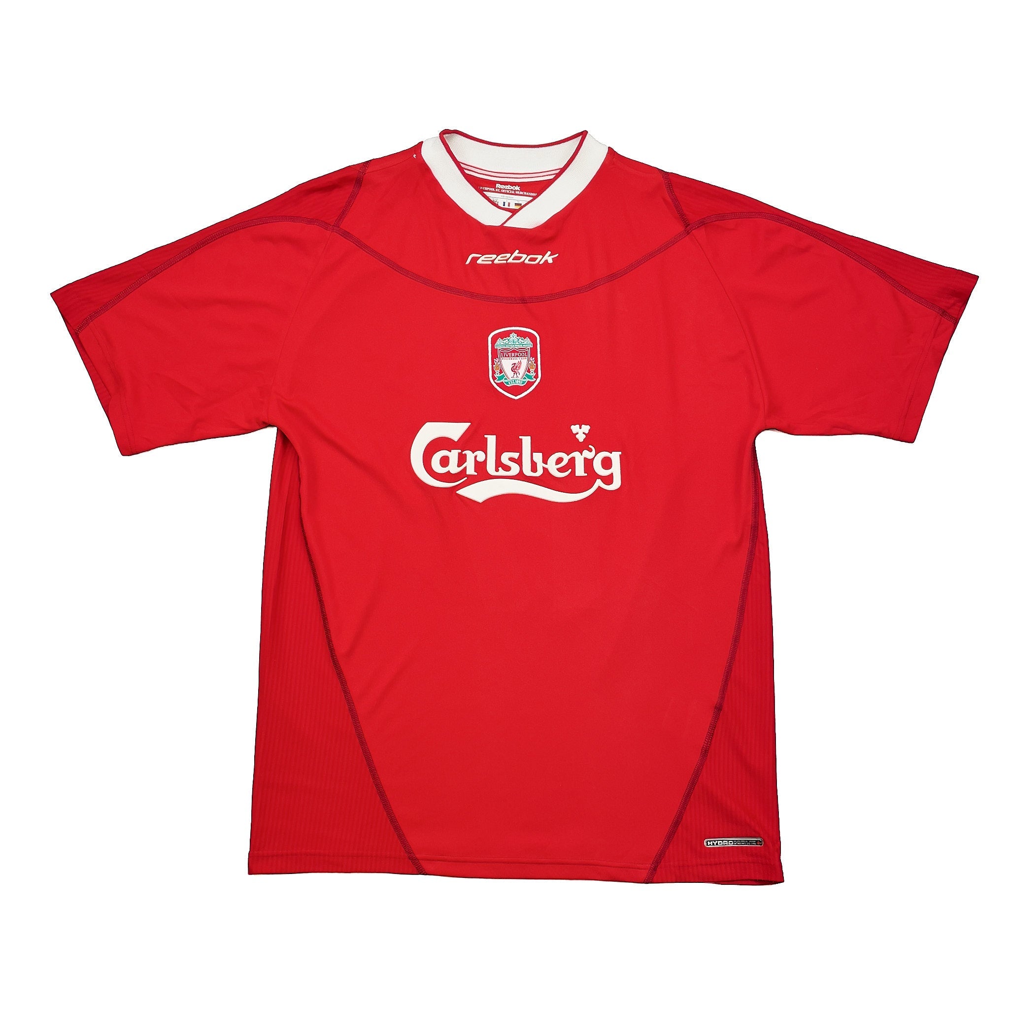 Buy 2002/04 Liverpool Gerrard 17 Home Shirt (M) Reebok ~ Free worldwide shipping ~ Authentic Vintage Football Shirts from Cult Kits