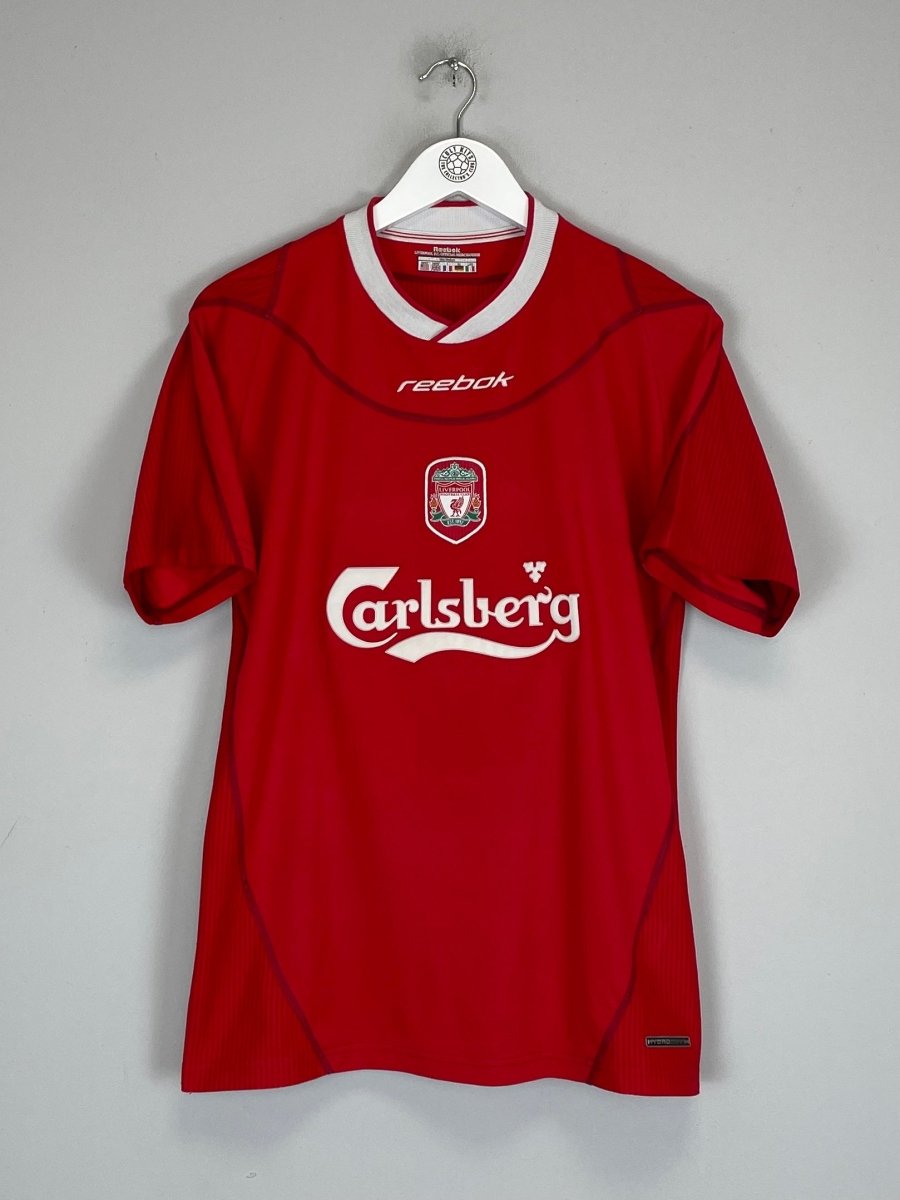 2002/04 LIVERPOOL GERRARD 17 HOME SHIRT (M) REEBOK - Cult Kits - Medium - Buy Vintage Football Shirts, Authentic Retro Football Shirts For Sale, Classic Football Shirts & Soccer Jersey