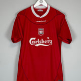 2002/04 LIVERPOOL GERRARD 17 HOME SHIRT (M) REEBOK - Cult Kits - Medium - Buy Vintage Football Shirts, Authentic Retro Football Shirts For Sale, Classic Football Shirts & Soccer Jersey