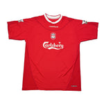 Buy 2002/04 Liverpool Gerrard 17 Home Shirt (XL) Reebok ~ Free worldwide shipping ~ Authentic Vintage Football Shirts from Cult Kits
