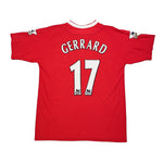 Buy 2002/04 Liverpool Gerrard 17 Home Shirt (XL) Reebok ~ Free worldwide shipping ~ Authentic Vintage Football Shirts from Cult Kits