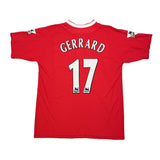 Buy 2002/04 Liverpool Gerrard 17 Home Shirt (XL) Reebok ~ Free worldwide shipping ~ Authentic Vintage Football Shirts from Cult Kits