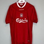 2002/04 LIVERPOOL HESKEY 8 HOME SHIRT (L) REEBOK - Cult Kits - Large - Buy Vintage Football Shirts, Authentic Retro Football Shirts For Sale, Classic Football Shirts & Soccer Jersey