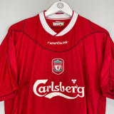 2002/04 LIVERPOOL HESKEY 8 HOME SHIRT (L) REEBOK - Cult Kits - Large - Buy Vintage Football Shirts, Authentic Retro Football Shirts For Sale, Classic Football Shirts & Soccer Jersey