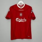Shop 2002/04 LIVERPOOL OWEN #10 HOME SHIRT (S) REEBOK, classic football shirts, vintage football shirts & retro soccer jerseys at Cult Kits