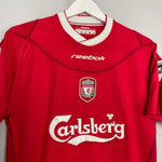Shop 2002/04 LIVERPOOL OWEN #10 HOME SHIRT (S) REEBOK, classic football shirts, vintage football shirts & retro soccer jerseys at Cult Kits