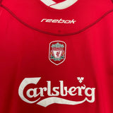 Shop 2002/04 LIVERPOOL OWEN #10 HOME SHIRT (S) REEBOK, classic football shirts, vintage football shirts & retro soccer jerseys at Cult Kits