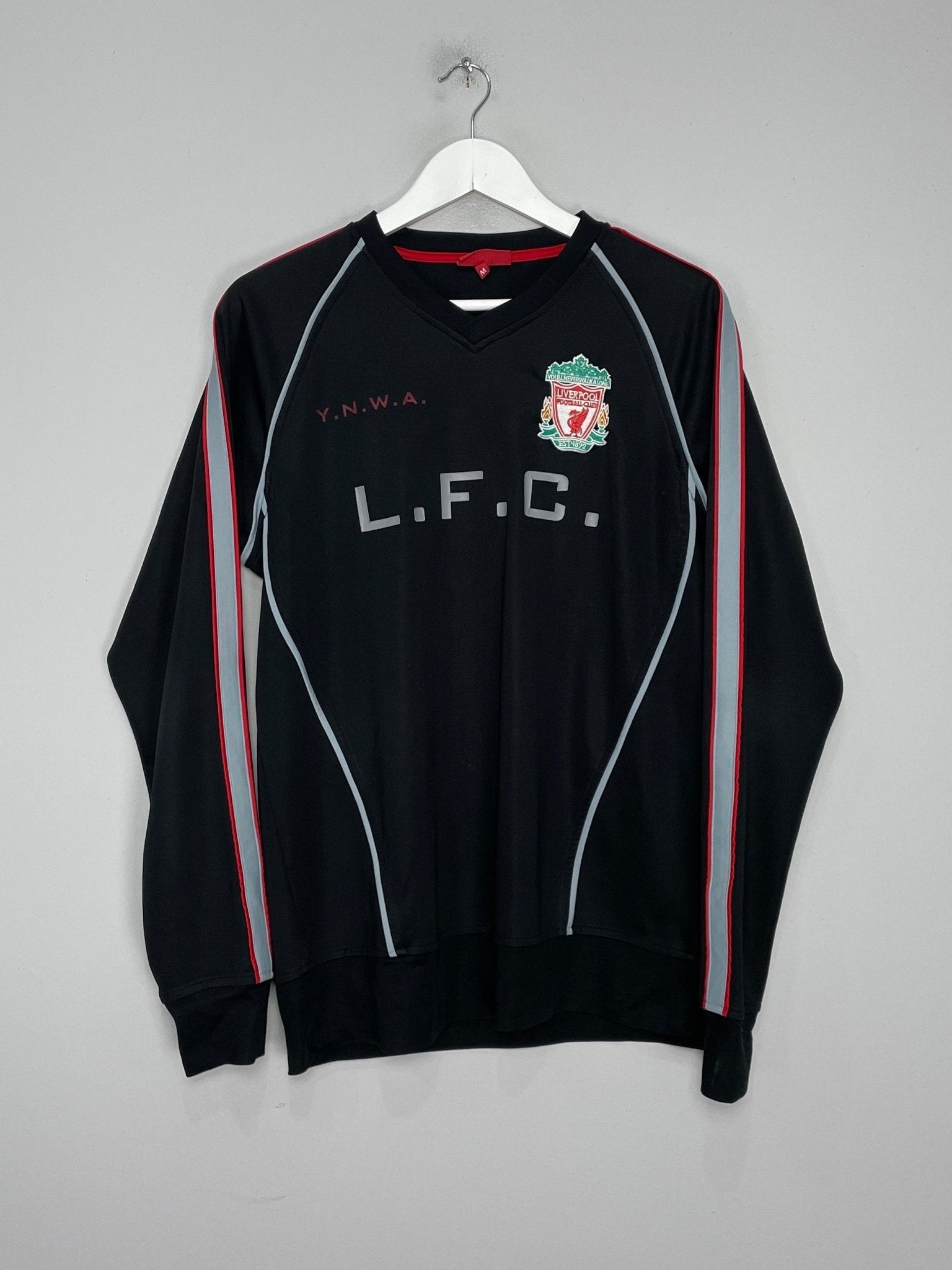Shop 2002/04 LIVERPOOL SWEATSHIRT (M) OM, classic football shirts, vintage football shirts & retro soccer jerseys at Cult Kits