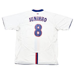 Buy 2002/04 Lyon Juninho 8 Home Shirt (XXL) Umbro ~ Free worldwide shipping ~ Authentic Vintage Football Shirts from Cult Kits