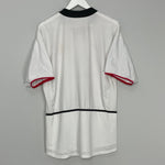 Shop 2002/04 MANCHESTER UNITED AWAY SHIRT (L) NIKE, classic football shirts, vintage football shirts & retro soccer jerseys at Cult Kits