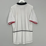 Shop 2002/04 MANCHESTER UNITED AWAY SHIRT (L) NIKE, classic football shirts, vintage football shirts & retro soccer jerseys at Cult Kits