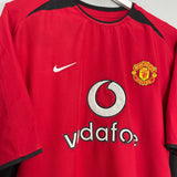 Shop 2002/04 MANCHESTER UNITED BECKHAM #7 HOME SHIRT (L) NIKE, classic football shirts, vintage football shirts & retro soccer jerseys at Cult Kits