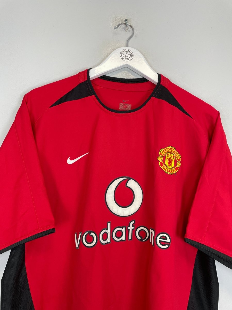 2002/04 MANCHESTER UNITED BECKHAM 7 HOME SHIRT (L) NIKE - Cult Kits - Large - Buy Vintage Football Shirts, Authentic Retro Football Shirts For Sale, Classic Football Shirts & Soccer Jersey