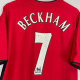 2002/04 MANCHESTER UNITED BECKHAM 7 HOME SHIRT (L) NIKE - Cult Kits - Large - Buy Vintage Football Shirts, Authentic Retro Football Shirts For Sale, Classic Football Shirts & Soccer Jersey