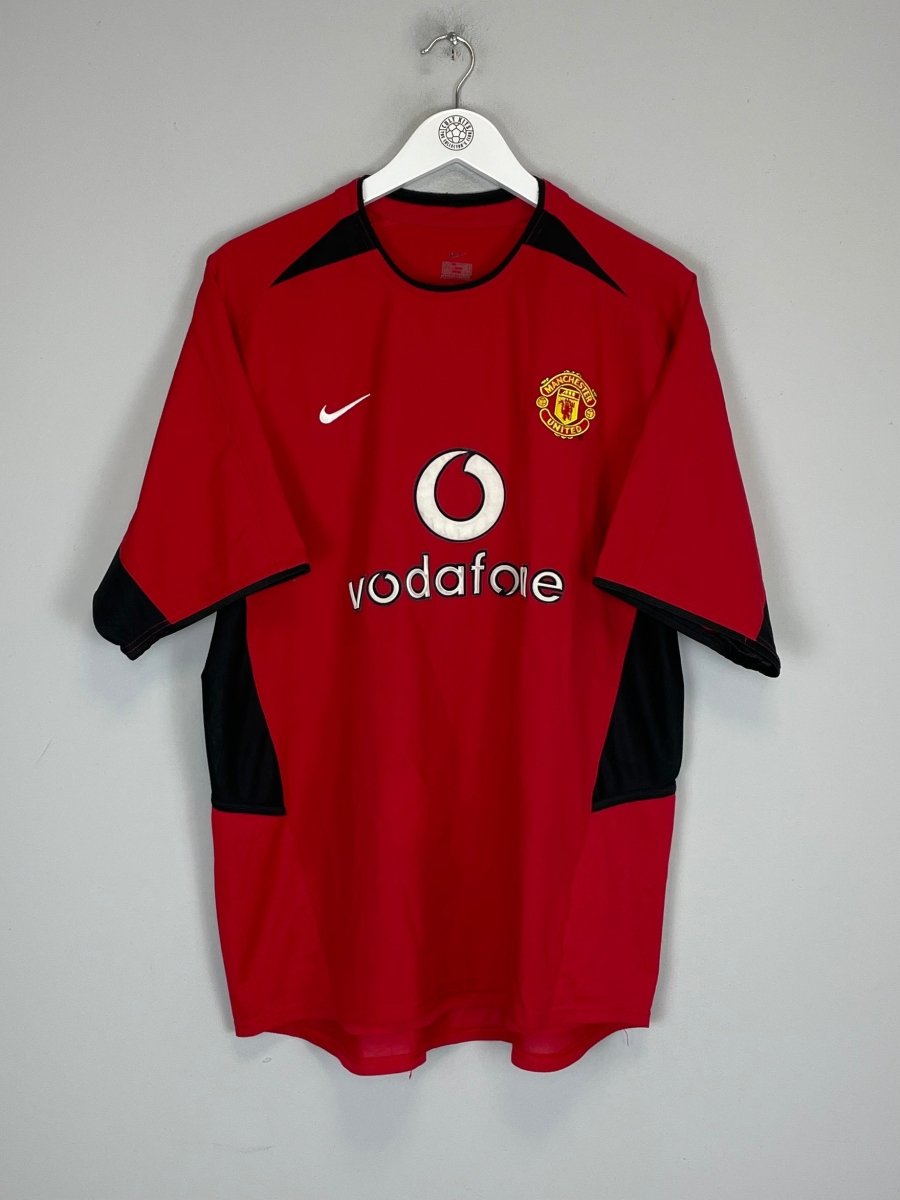 2002/04 MANCHESTER UNITED BECKHAM 7 HOME SHIRT (L) NIKE - Cult Kits - Large - Buy Vintage Football Shirts, Authentic Retro Football Shirts For Sale, Classic Football Shirts & Soccer Jersey