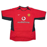 Buy 2002/04 Manchester United Beckham 7 Home Shirt (M) Nike ~ Free worldwide shipping ~ Authentic Vintage Football Shirts from Cult Kits