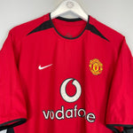 2002/04 MANCHESTER UNITED BECKHAM 7 HOME SHIRT (XL) NIKE - Cult Kits - XL - Buy Vintage Football Shirts, Authentic Retro Football Shirts For Sale, Classic Football Shirts & Soccer Jersey