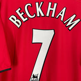 2002/04 MANCHESTER UNITED BECKHAM 7 HOME SHIRT (XL) NIKE - Cult Kits - XL - Buy Vintage Football Shirts, Authentic Retro Football Shirts For Sale, Classic Football Shirts & Soccer Jersey