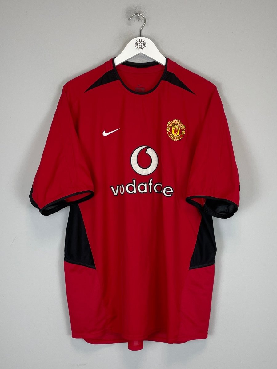 2002/04 MANCHESTER UNITED BECKHAM 7 HOME SHIRT (XL) NIKE - Cult Kits - XL - Buy Vintage Football Shirts, Authentic Retro Football Shirts For Sale, Classic Football Shirts & Soccer Jersey