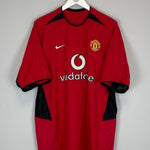 2002/04 MANCHESTER UNITED BECKHAM 7 HOME SHIRT (XL) NIKE - Cult Kits - XL - Buy Vintage Football Shirts, Authentic Retro Football Shirts For Sale, Classic Football Shirts & Soccer Jersey