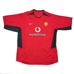 Buy 2002/04 Manchester United Beckham 7 Home Shirt (XL) Nike ~ Free worldwide shipping ~ Authentic Vintage Football Shirts from Cult Kits