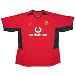 Buy 2002/04 MANCHESTER UNITED BECKHAM 7 HOME SHIRT (XL) NIKE ~ Free worldwide shipping available ~ Authentic Vintage Football Shirts from Cult Kits