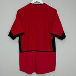 Shop 2002/04 MANCHESTER UNITED HOME SHIRT (M) NIKE, classic football shirts, vintage football shirts & retro soccer jerseys at Cult Kits