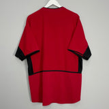 Shop 2002/04 MANCHESTER UNITED HOME SHIRT (XL) NIKE, classic football shirts, vintage football shirts & retro soccer jerseys at Cult Kits