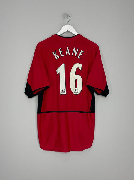 2002/04 MANCHESTER UNITED KEANE #16 HOME SHIRT (L) NIKE – Cult Kits