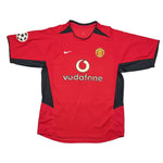 Buy 2002/04 Manchester United Ronaldo 7 C/L Home Shirt (M) Nike ~ Free worldwide shipping ~ Authentic Vintage Football Shirts from Cult Kits