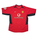 Buy 2002/04 Manchester United Ronaldo 7 C/L Home Shirt (M) Nike ~ Free worldwide shipping ~ Authentic Vintage Football Shirts from Cult Kits