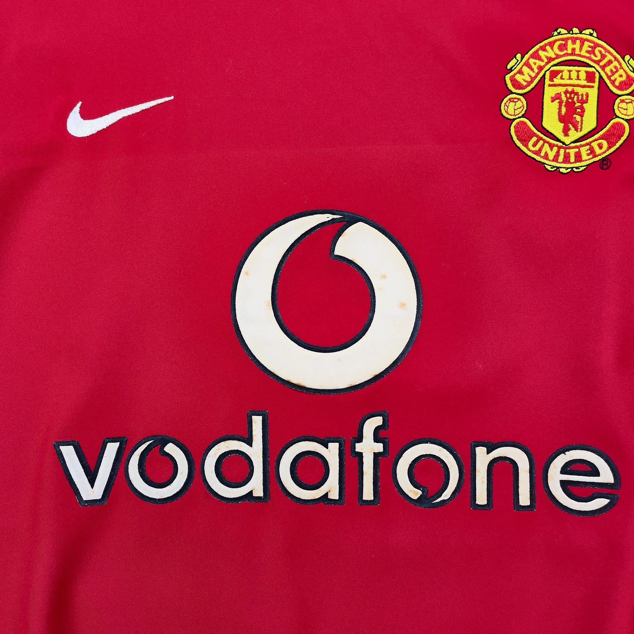 Buy 2002/04 Manchester United Ronaldo 7 C/L Home Shirt (M) Nike ~ Free worldwide shipping ~ Authentic Vintage Football Shirts from Cult Kits