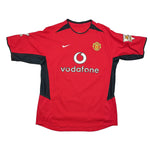 Buy 2002/04 Manchester United Ronaldo 7 Home Shirt (M) Nike ~ Free worldwide shipping ~ Authentic Vintage Football Shirts from Cult Kits