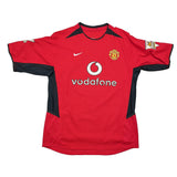 Buy 2002/04 Manchester United Ronaldo 7 Home Shirt (M) Nike ~ Free worldwide shipping ~ Authentic Vintage Football Shirts from Cult Kits