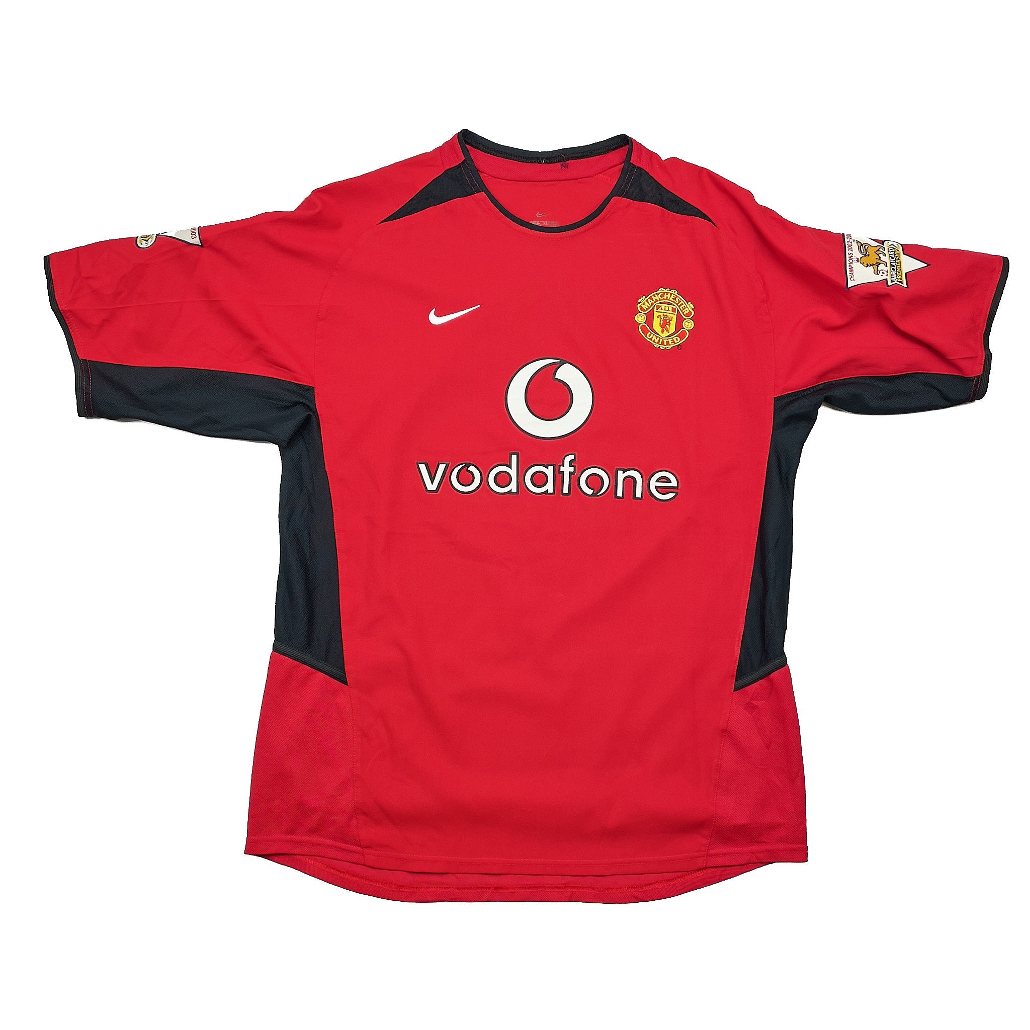 Buy 2002/04 Manchester United Ronaldo 7 Home Shirt (M) Nike ~ Free worldwide shipping ~ Authentic Vintage Football Shirts from Cult Kits