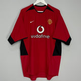 Shop 2002/04 MANCHESTER UNITED RONALDO #7 HOME SHIRT (XL) NIKE, classic football shirts, vintage football shirts & retro soccer jerseys at Cult Kits