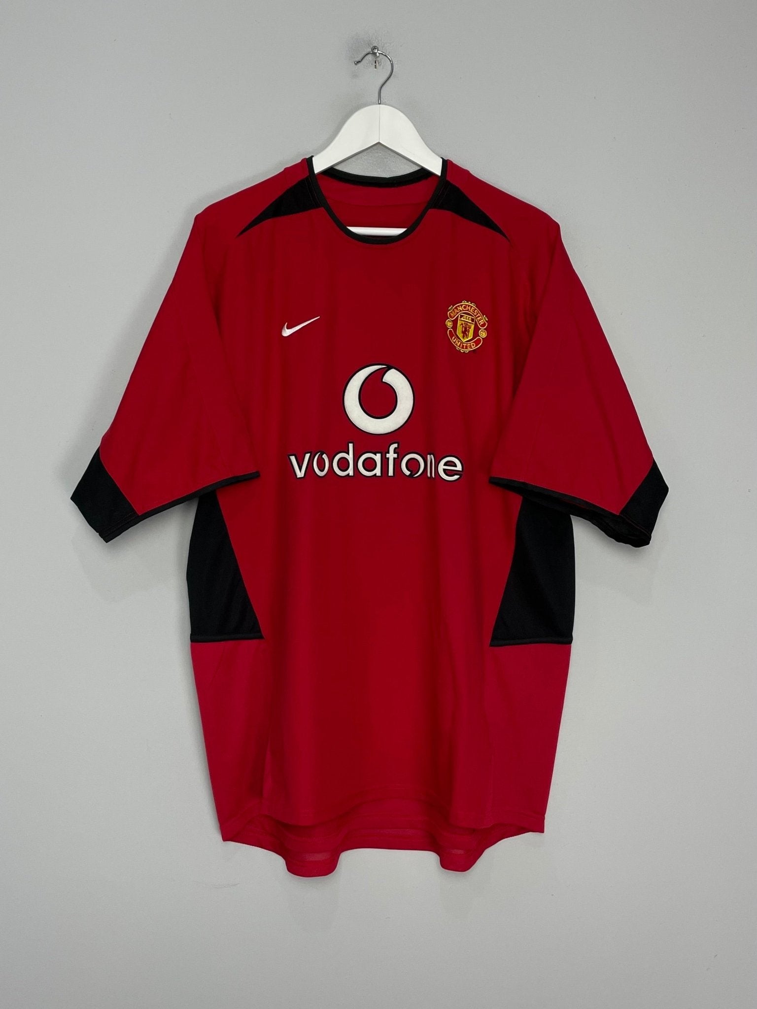 Shop 2002/04 MANCHESTER UNITED RONALDO #7 HOME SHIRT (XL) NIKE, classic football shirts, vintage football shirts & retro soccer jerseys at Cult Kits